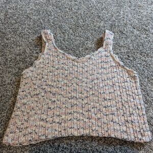 Multicolor Crochet Women's Top